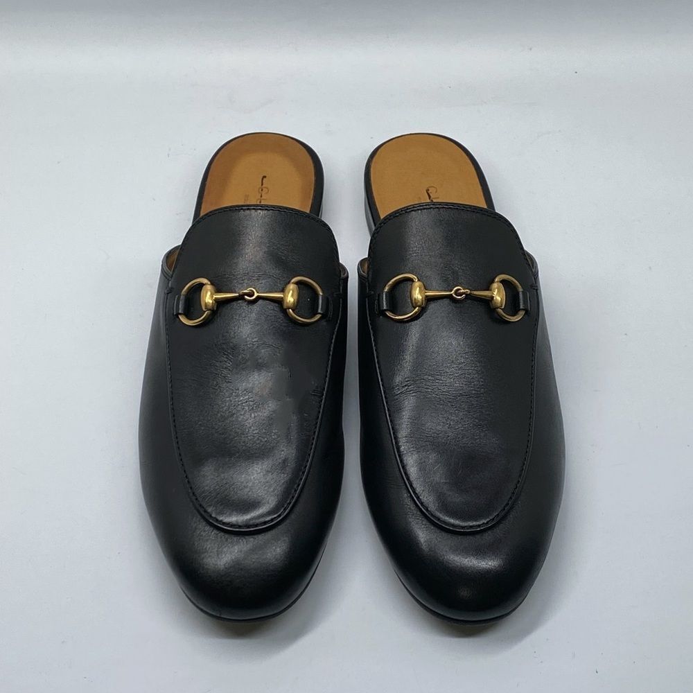 Gucci Princetown Leather Mules size 37.5 - Picture 4 of 14